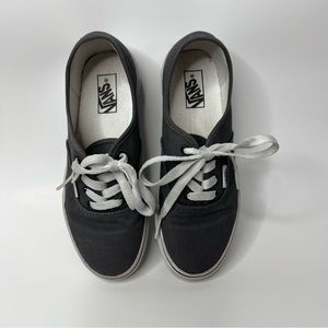 Vans Authentic Shoes, Gray, Kids Size 2